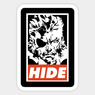 Big Boss Hide Sticker